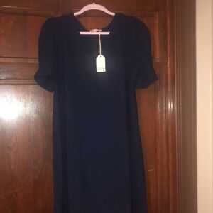 JODIFL-NWT Size large nave blue dress.